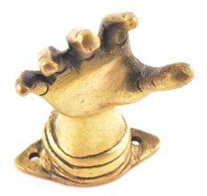 Brass Hand Door Pull Knob Door Handle