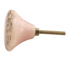 Baby Pink Flower Resin Drawer Knob Online