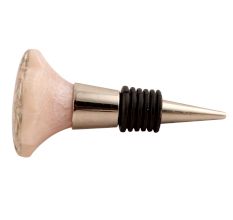 Baby Pink Flower Resin Wine Stopper