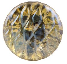 Golden Hue Glass Wine Stopper 