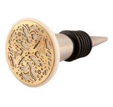 Golden Grate Resin Wine Stopper