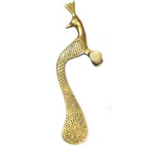 Brass Decorative Peacock Handle