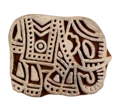 Set of 1 Piece New Wooden Printing Block