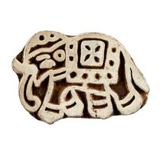 Set of 1 Piece New Wooden Printing Block