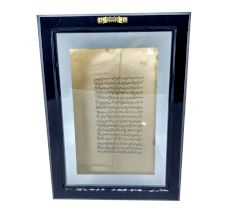 Radha Krishna Paintings On Paper With Quote (Framed)