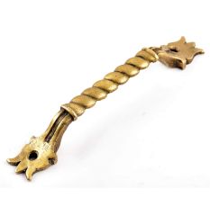 Brass Knotted Decorative Door Handle