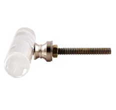 Clear Tube Glass Drawer Knob Online