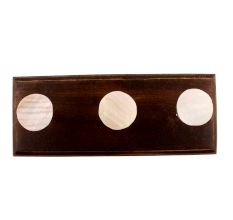 Cream Shell Wooden Hook 