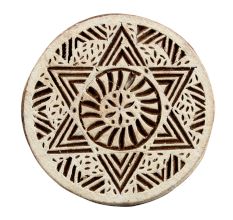 Set of 1 Piece New Wooden Printing Block