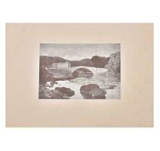Landscape Art Cotman Greta Bridge  Poster Image