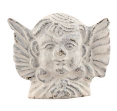 White Angel Iron Knob
