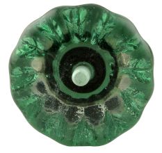 Mint Paneled Sides Glass Wine Stopper
