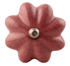 Lavender Crackle Ceramic Melon Wine Stopper