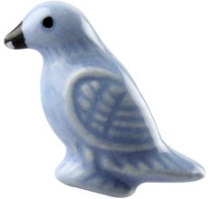 Slate Blue Ceramic Bird Drawer Knob Online