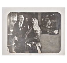 A Song and Dance Sequence Poster of Helen With Sanjeev Kumar