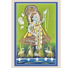 Shree Yamuna the Queen consort of Lord Shree Krishna Painting