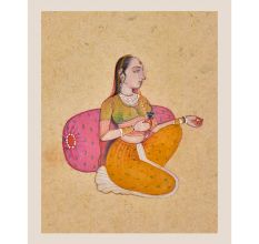 Painting Of A Mughal Princess Denied Love Forbidden From Marrying