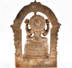 Brass Lakshmi Goddess StatueÂ 