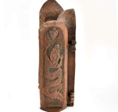 Brass Handcrafted Exclusive Buddha Shrine with Zushi Box