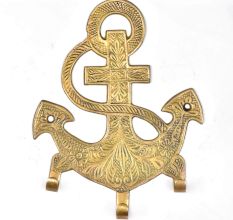 Solid Brass Anchor Wall Hook Hanger