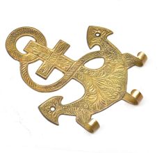 Solid Brass Anchor Wall Hook Hanger