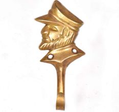 Brass Soilder Face Coat Hooks