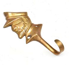 Brass Soilder Face Coat Hooks