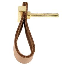 Camel Color Faux Leather Pull Knob Online