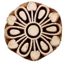 Set of 1 Piece New Wooden Printing Block
