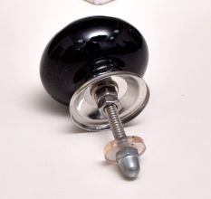 Black Etched Ceramic Knob 41