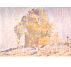 Print Of Khalid Iqbal Work Village House