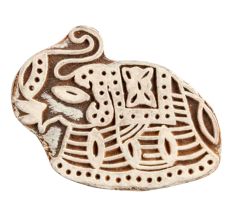 Set of 1 Piece New Wooden Printing Block