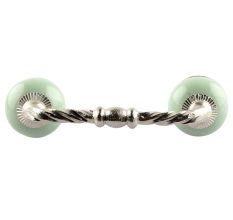Light Green Cearmic Cut Bridge Handles