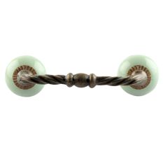 Light Green Cearmic Cut Bridge Handles