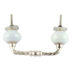 Light Grey Ceramic Cut Bridge Handles