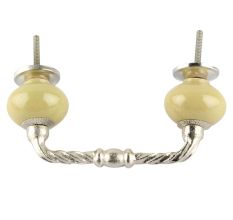 Olive Green Cearmic Cut Bridge Handles