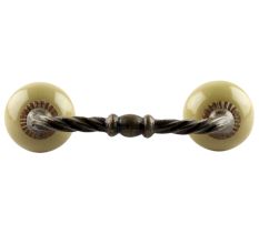 Olive Green Cearmic Cut Bridge Handles