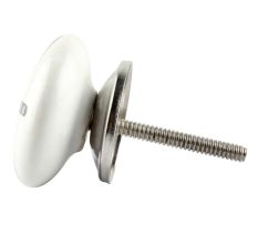 White Base Bee Ceramic Flat Dresser Knob Online