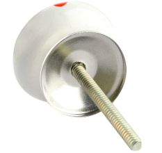 Red Butterfly Ceramic Wardrobe Knob