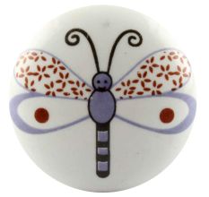 White Base Bee Ceramic Wine Stopper