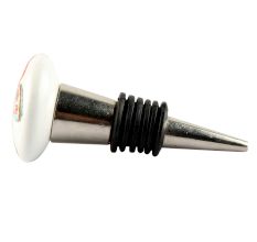 Multicolor Butterfly Ceramic Wine Stopper