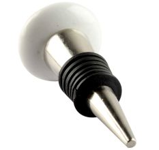 Dark Red Butterfly Ceramic Wine Stopper