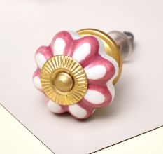 Cherry Wheel Medium Knob