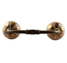Golden Leaf Ceramic Floral Bridge Handle