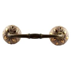 Golden Flower Ceramic Bridge Handle