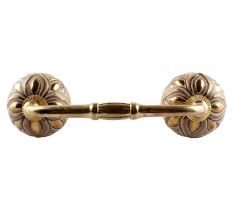 Golden Flower Ceramic Bridge Handle