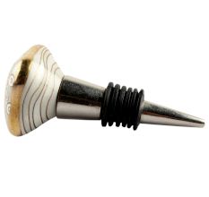 Light Grey Square Ceramic Wine Stopper