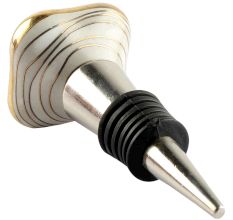 Light Grey Square Ceramic Wine Stopper