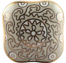 Light Grey Square Ceramic Wine Stopper
