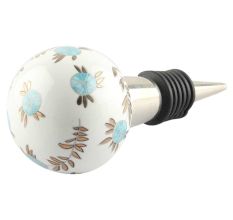 Golden Leaf Big Ceramic Wine Stopper Online